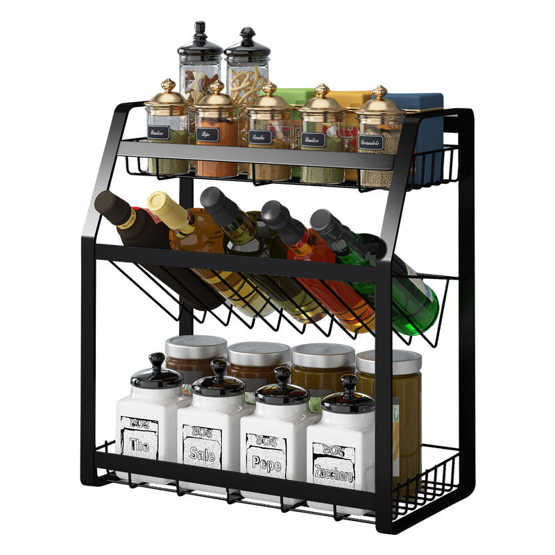 Modern 3 Tier Multifunctional Organiser Rack