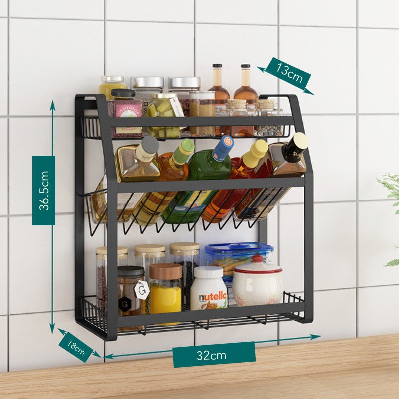 Modern 3 Tier Multifunctional Organiser Rack