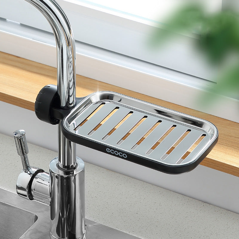 Stainless Steel Tap Storage Rack Caddy - Small