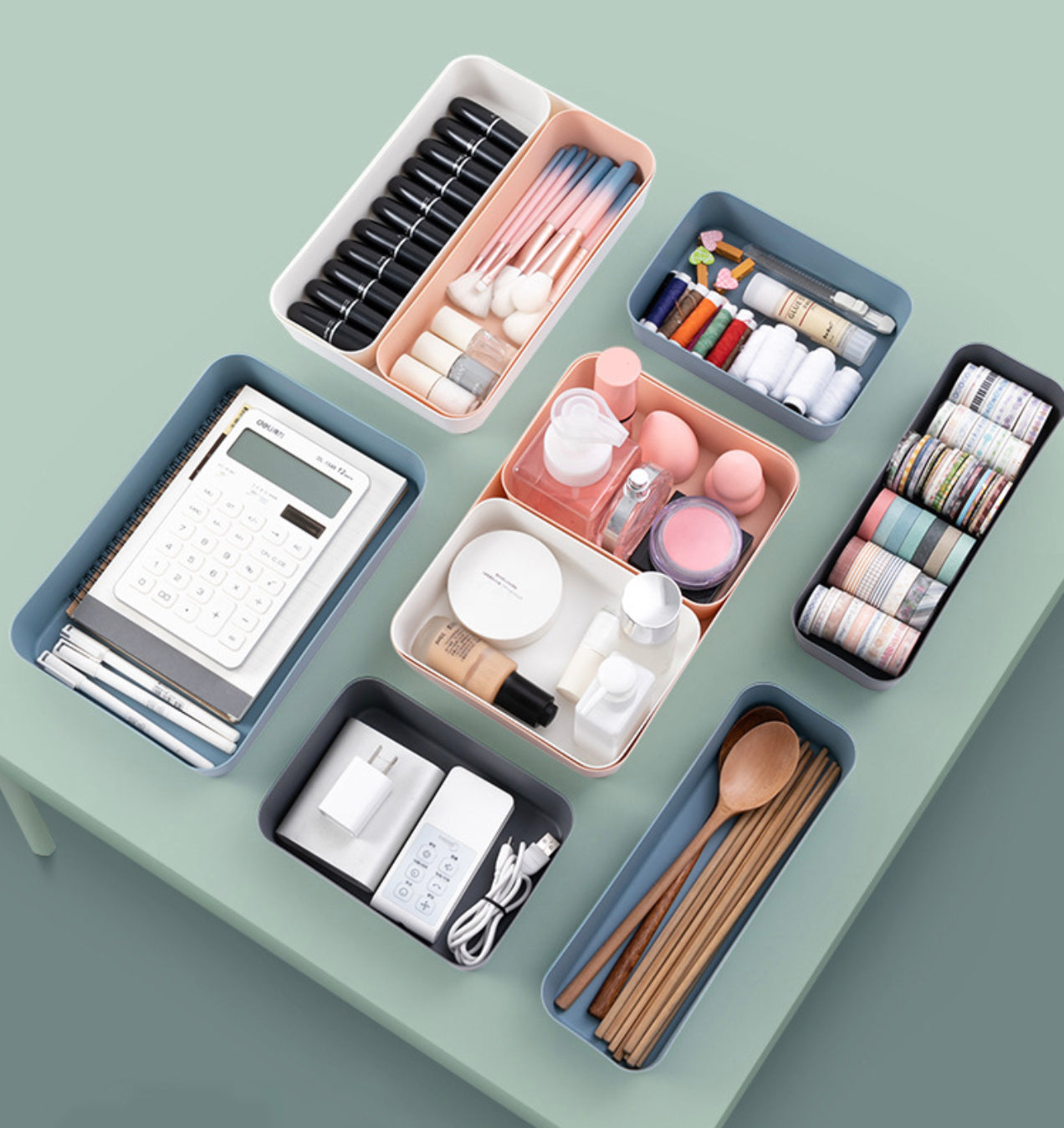 Modern Draw Organiser Storage Trays - Large