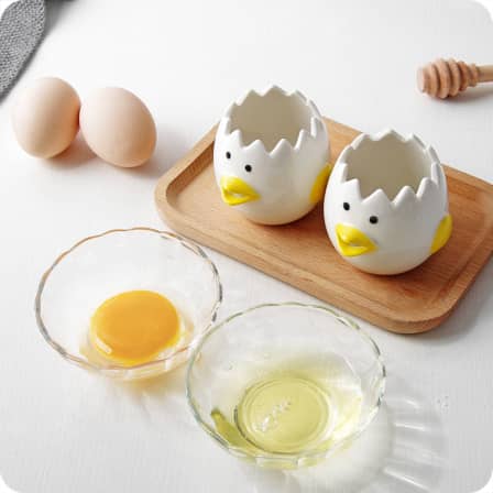 Kawaii Chick Egg White and Yolk Separator